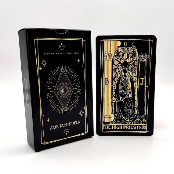 Discover the Magic of the Black and Gold Tarot Deck for Intuitive Readings