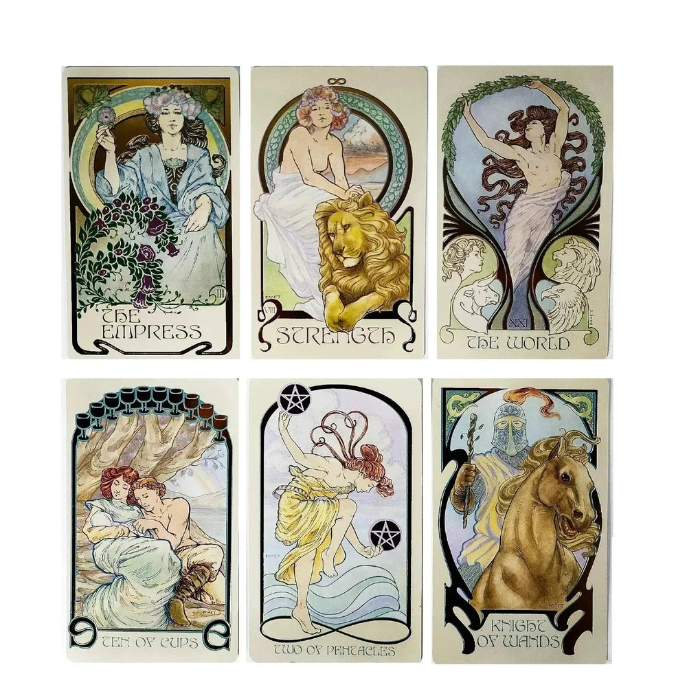 Ethereal Visions Illuminated Tarot Deck: Unveil Your Destiny