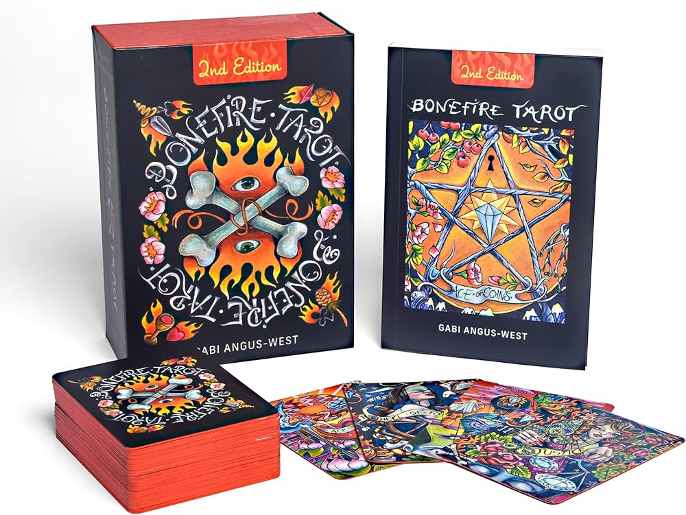 Unveil Powerful Symbols with the Bonefire Tarot Deck for Deep Reflection