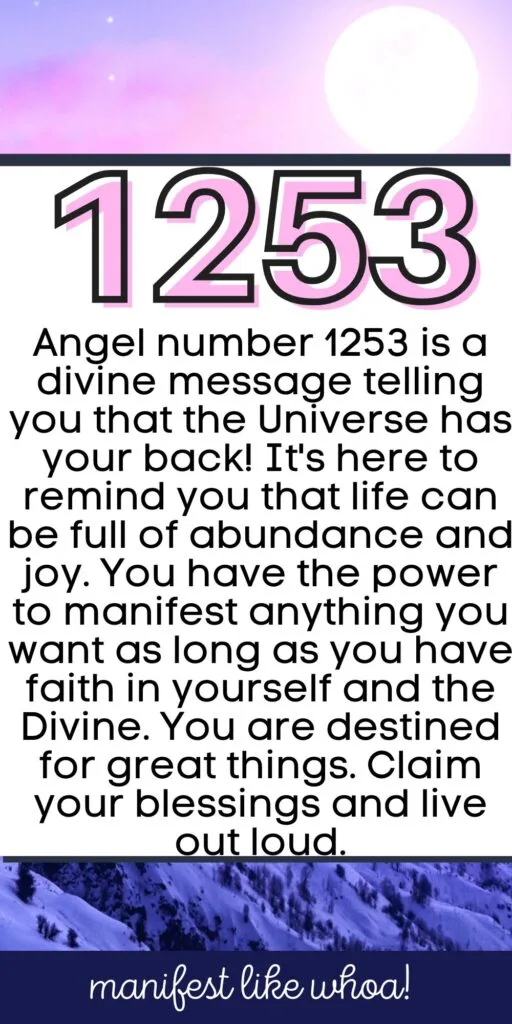 Unlocking the Message of 1253 Angel Number for Twin Flames: Guidance and Insight