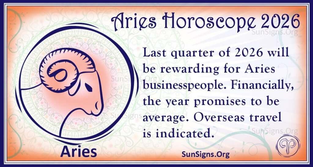 Aries 2026 Horoscope: Love, Career, and Money Predictions