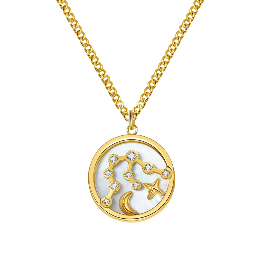 Elegant Aquarius Constellation Necklace: Perfect Zodiac Jewelry Gift