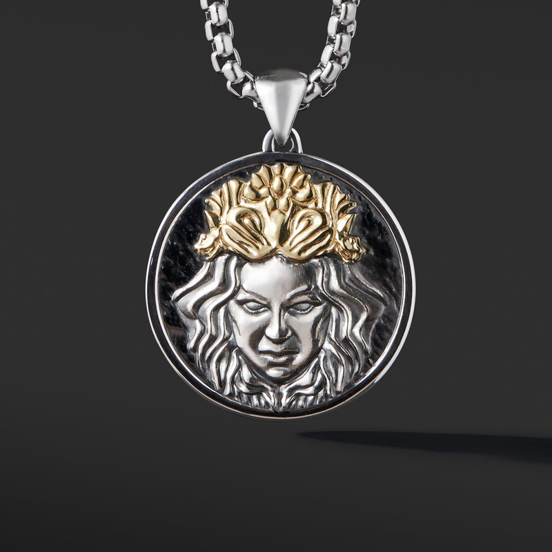Virgo Zodiac Jewelry Collection: 18K Gold & Sterling Silver Necklaces