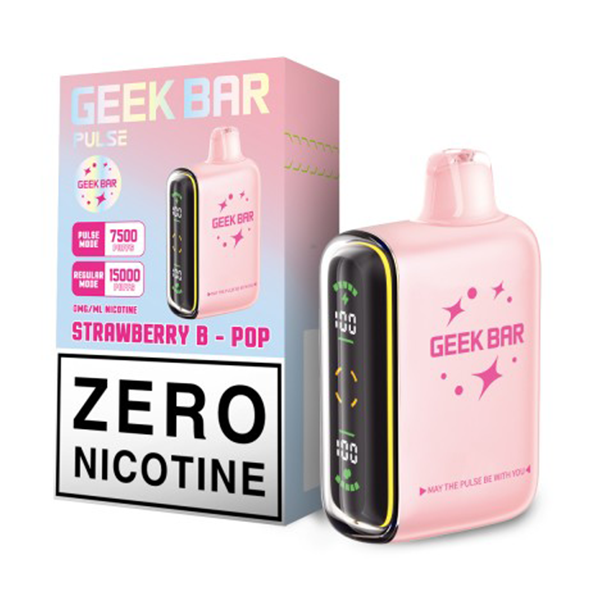 Indulge in the Sweet Flavor of Strawberry B Pop Geek Bar Constellation Vape