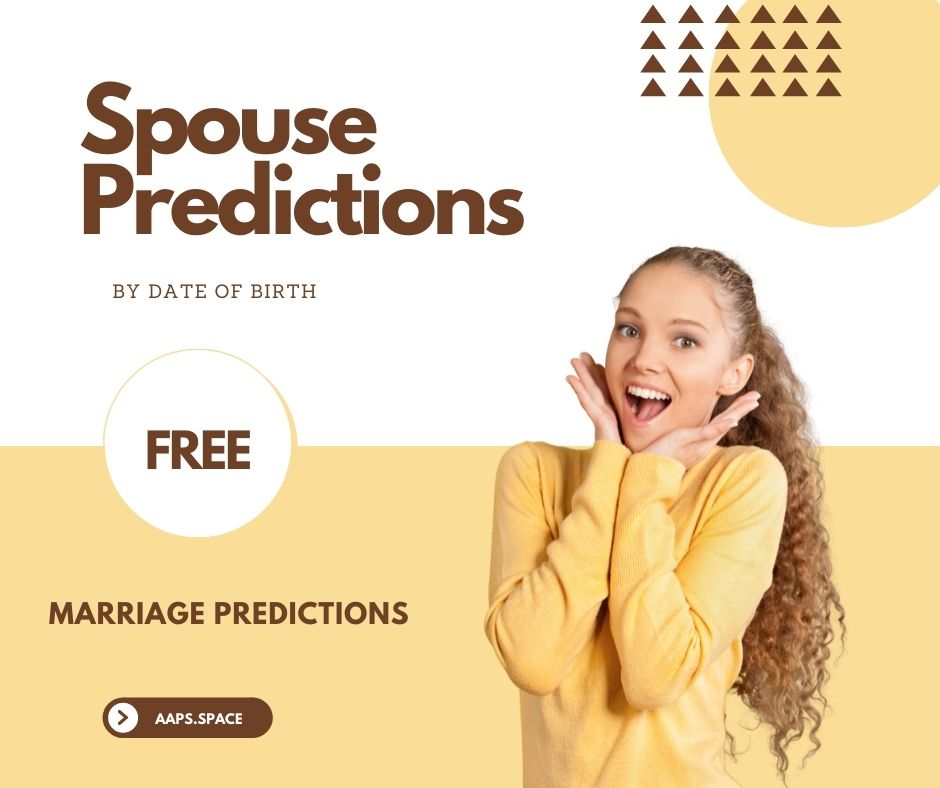 Marriage Prediction Based on Birth Chart: Use the Future Spouse Astrology Calculator