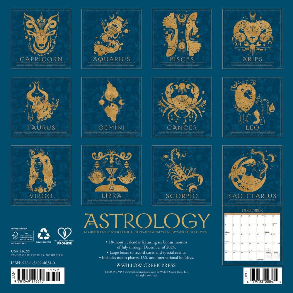 Complete Calendar with Zodiac Signs: Track Astrological Movements & Key Dates