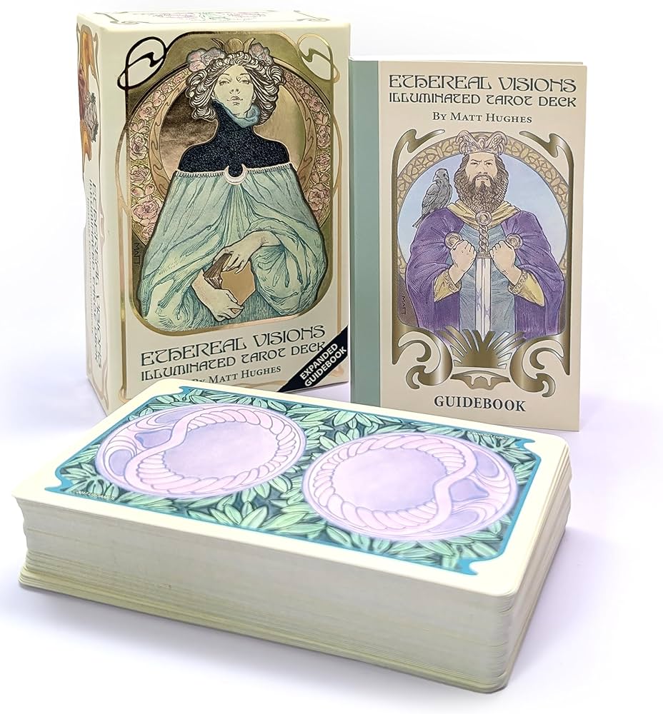 Ethereal Visions Illuminated Tarot Deck: Unveil Your Destiny