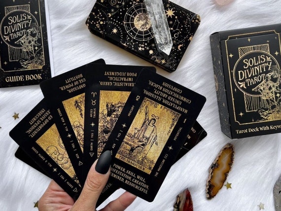 Discover the Magic of the Black and Gold Tarot Deck for Intuitive Readings