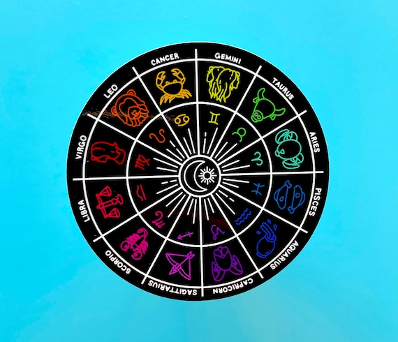 Explore Unique Astrology Stickers for Every Zodiac Sign – Shop Now!