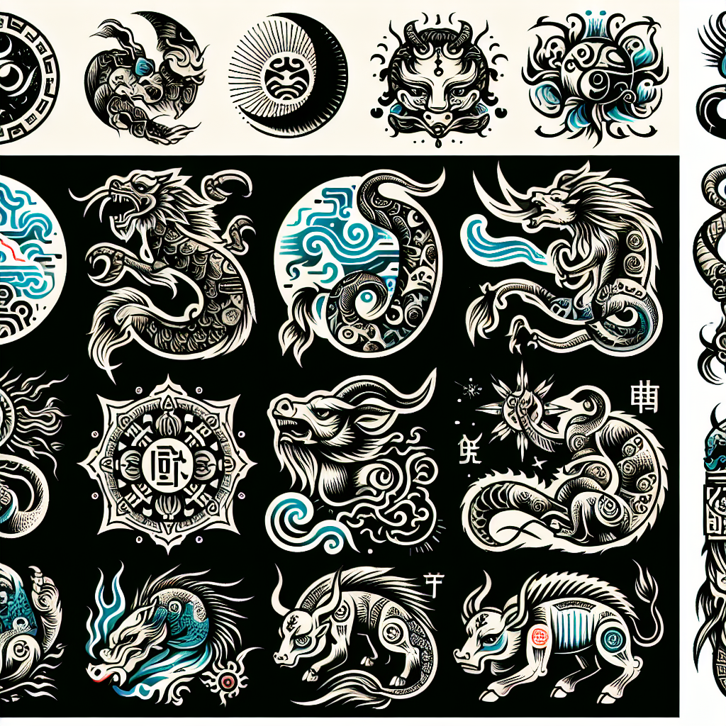 Discover Your Chinese Zodiac Sign Tattoo: Meaning & Design Ideas