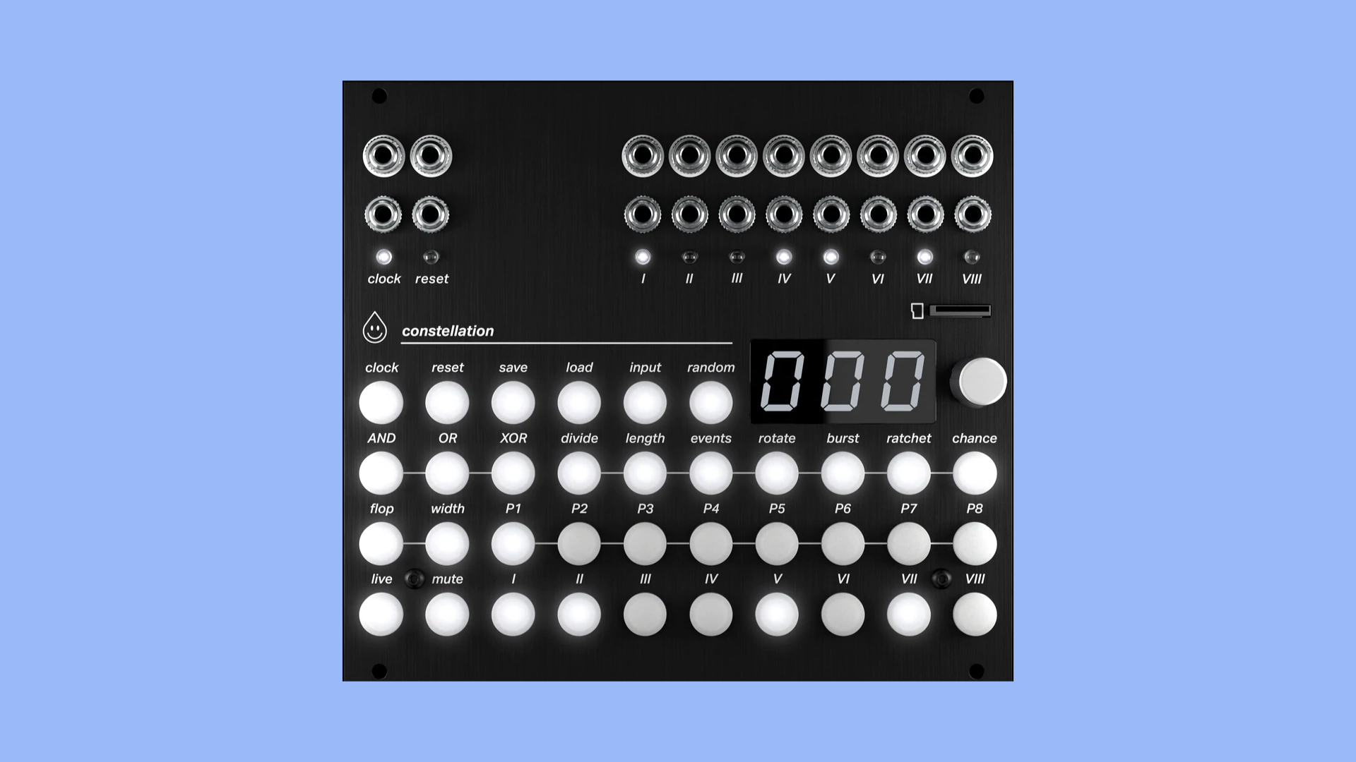Acid Rain Constellation: Awesome Rhythm Generator for Eurorack