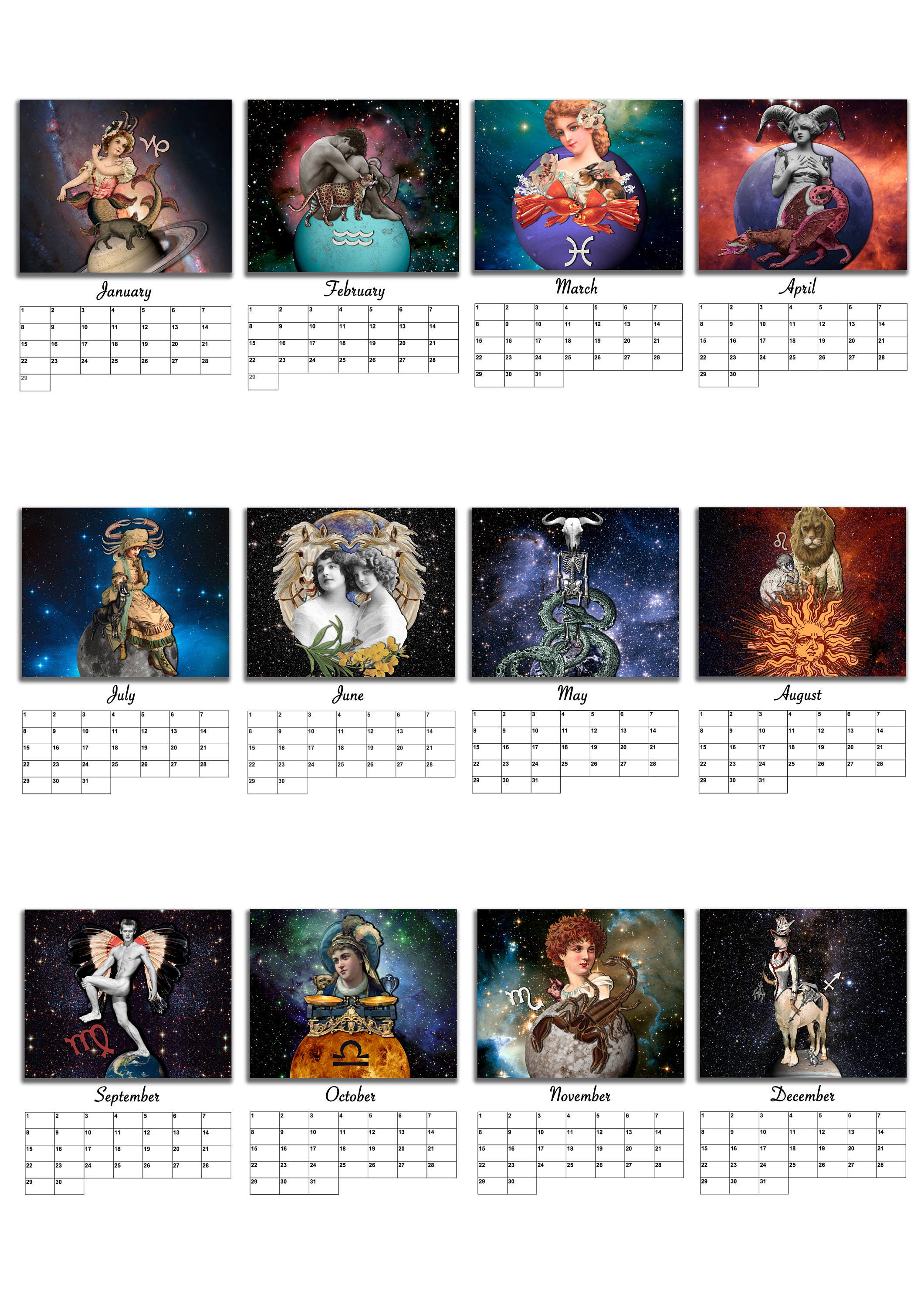 The Complete 2018 Zodiac Calendar: See All the Important Dates Right Here!