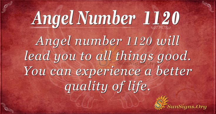 angel number 1120 meaning (Uncover the simple truth!)
