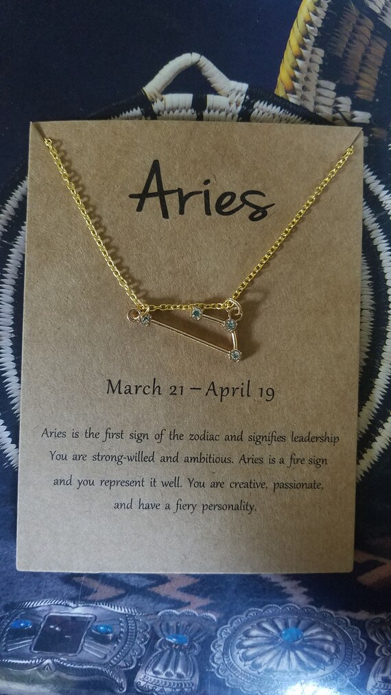 Aries Constellation Jewelry: Find Your Perfect Zodiac Necklace Today!