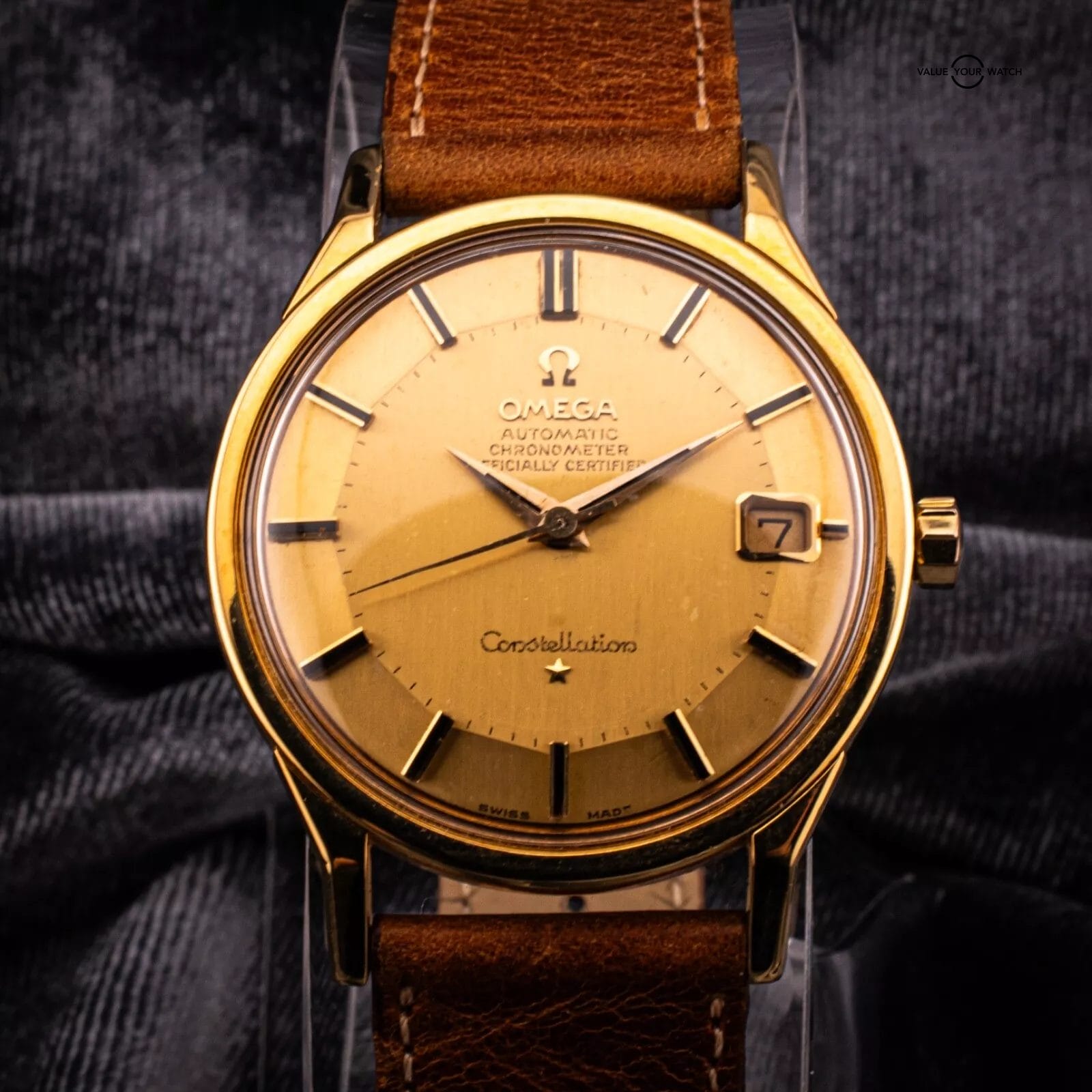 Omega Constellation Gold Pie Pan: A Timeless Classic Watch