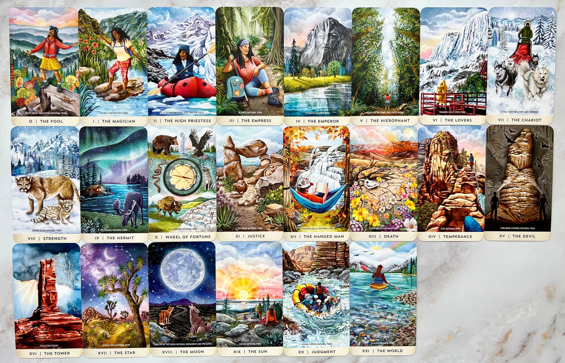 Tarot and Nature: Reading Cards in the Great Outdoors