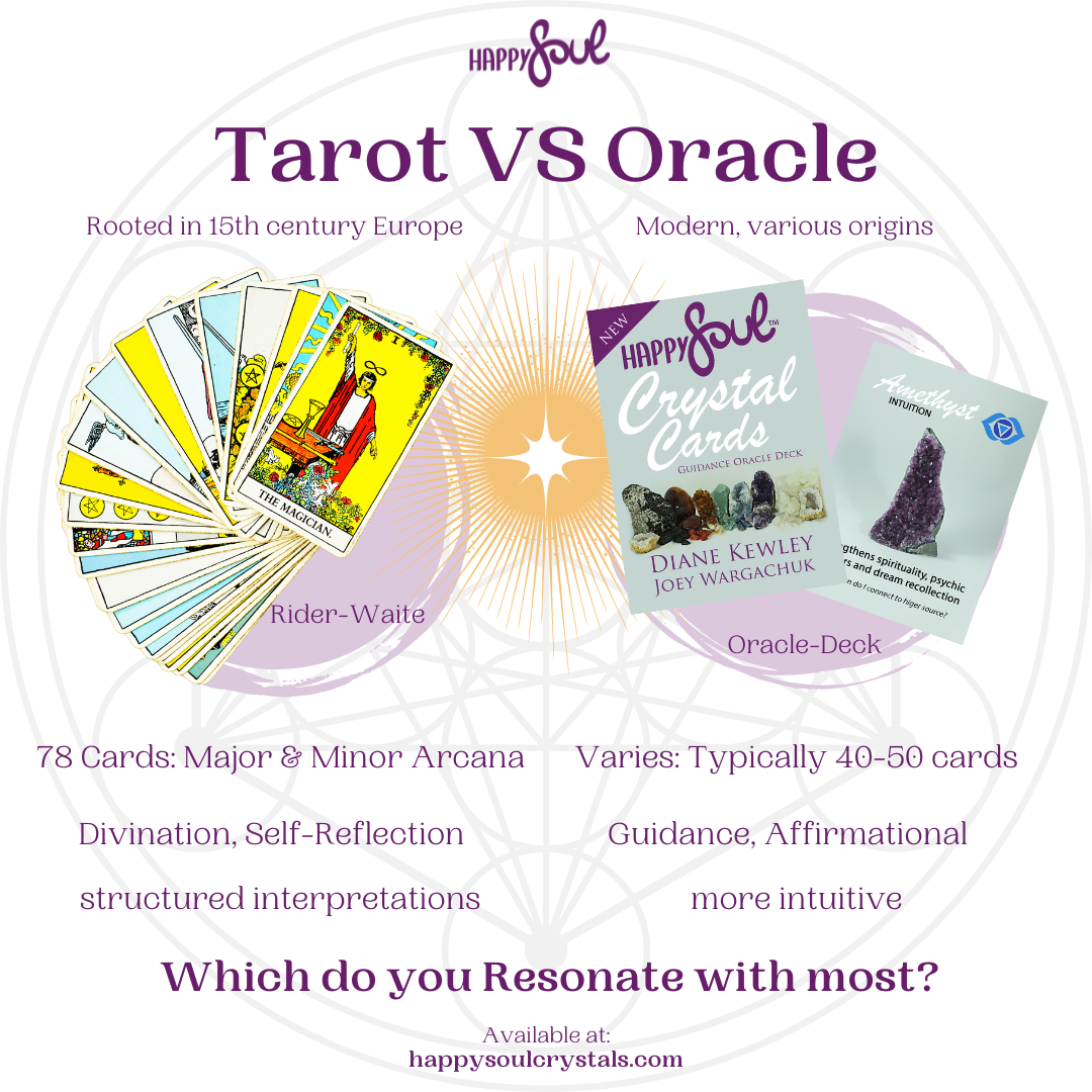Tarots and Oracles: Whats the Difference and Which One Should You Choose?