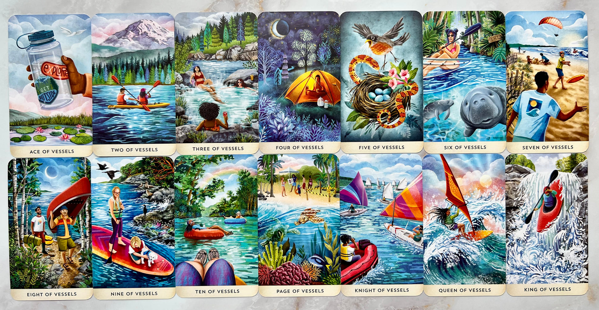 Tarot and Nature: Reading Cards in the Great Outdoors