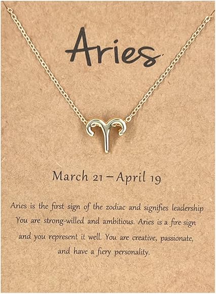 Aries Constellation Jewelry: Find Your Perfect Zodiac Necklace Today!