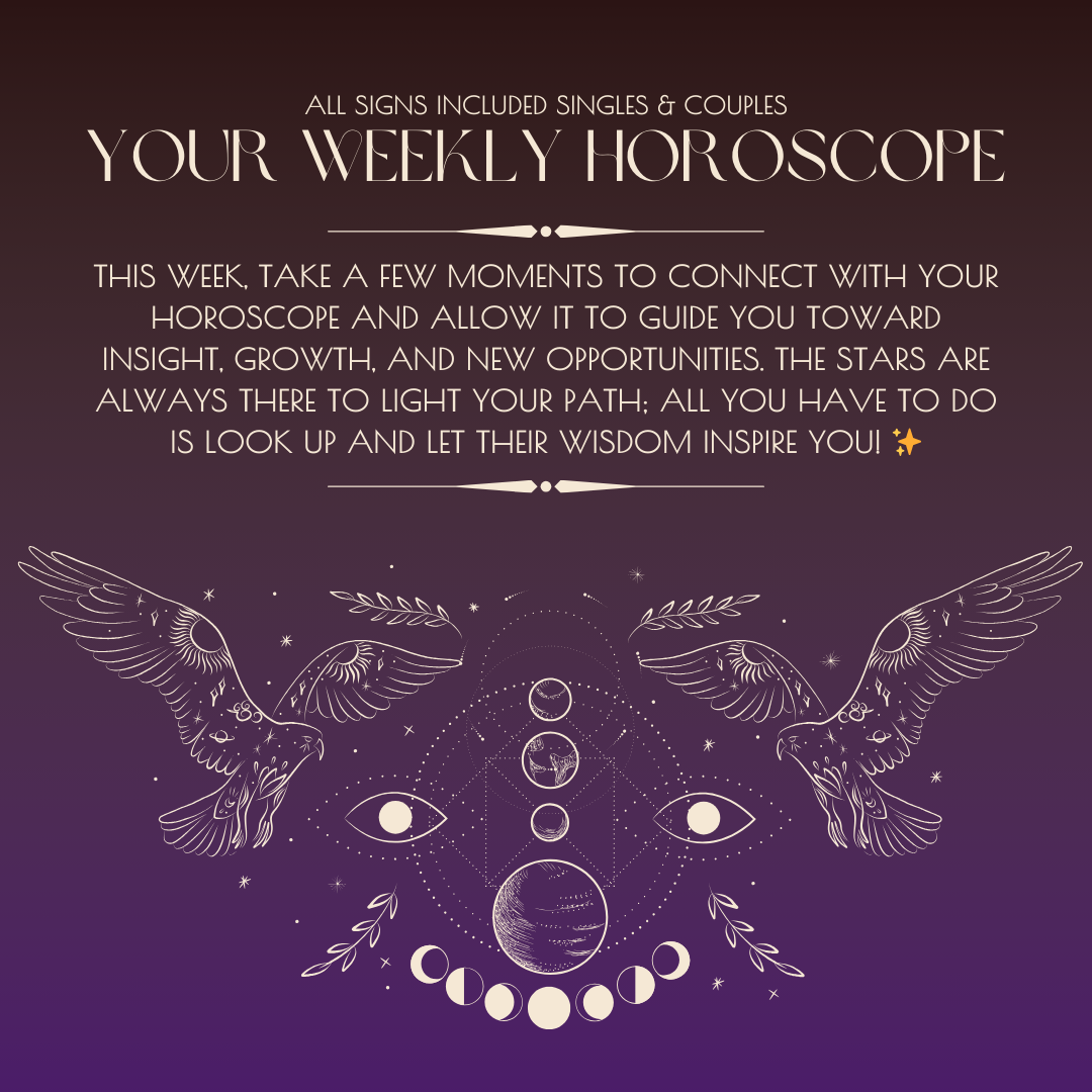 Get Your Next Weekly Love Horoscope! Discover What the Stars Say About Love!