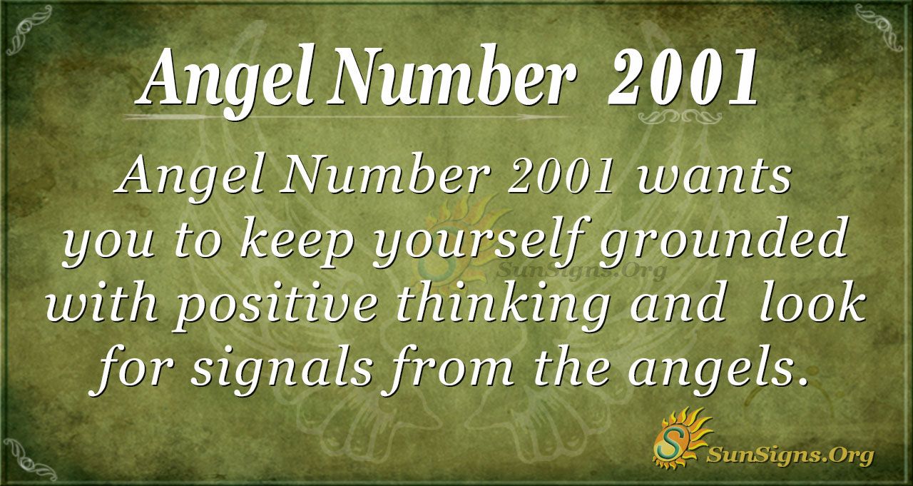 Unlocking the Hidden Message of Angel Number 2001 Meaning