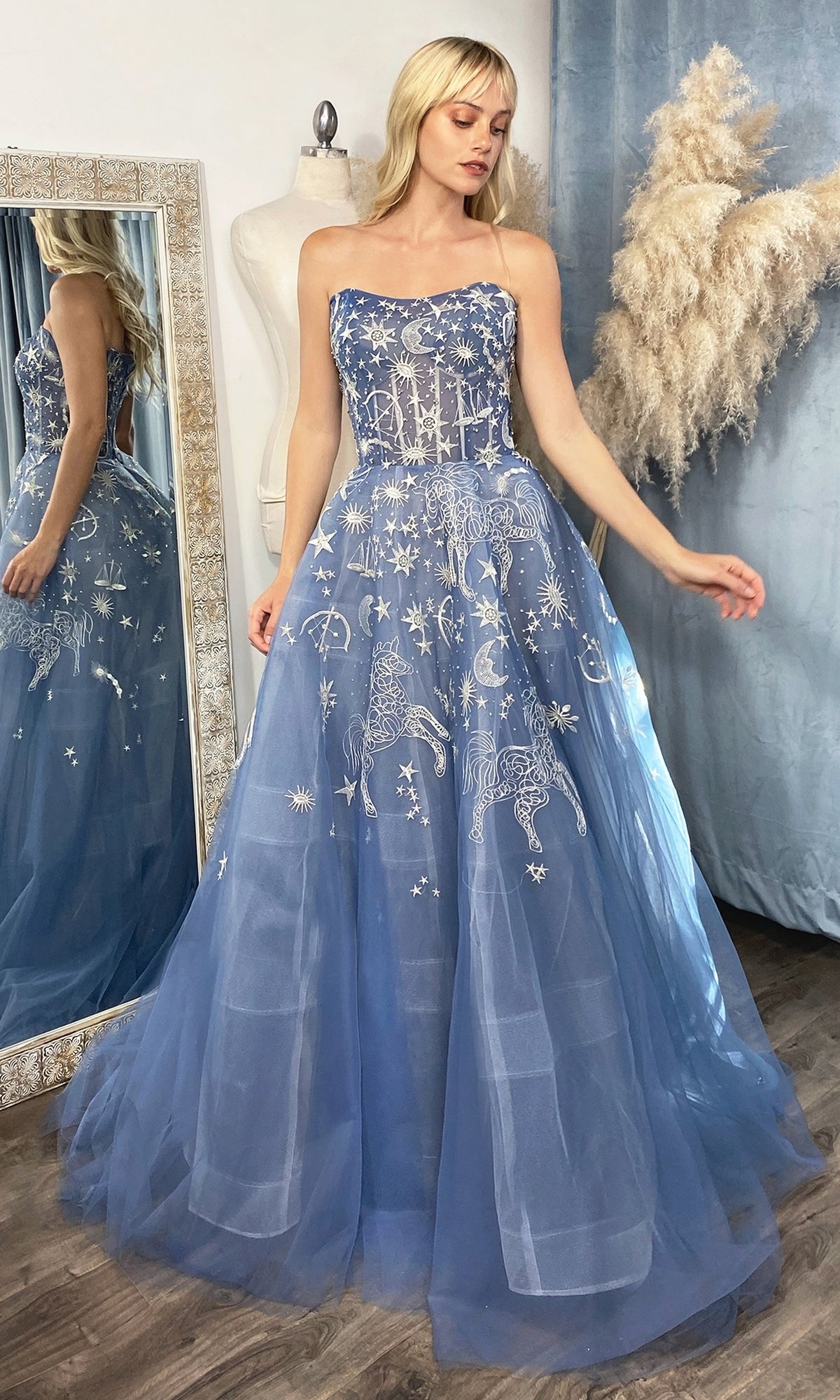 Blue Constellation Dress: Where to Buy? Compare These Stores and Get the Best Deals!