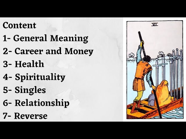 6 of Spades Tarot Meaning Explained: What It Means for Love, Career, and Money!