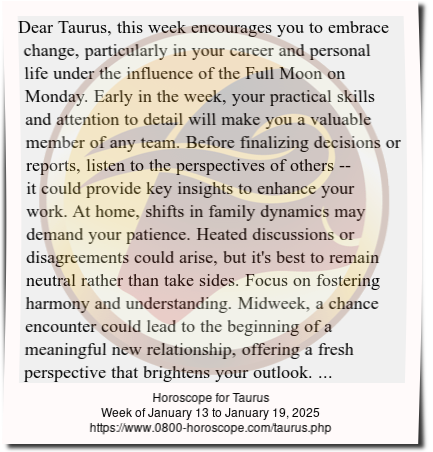 0800 Horoscope Weekly: Your Week Ahead! Call Now for an Accurate and Insightful Horoscope