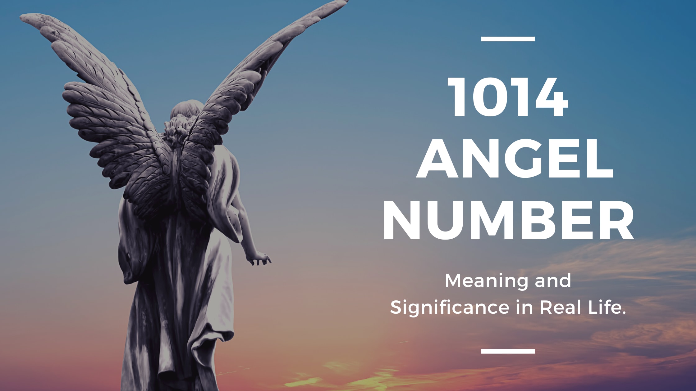 Unlock the meaning of Angel Numbers 1014, Simple Explanation