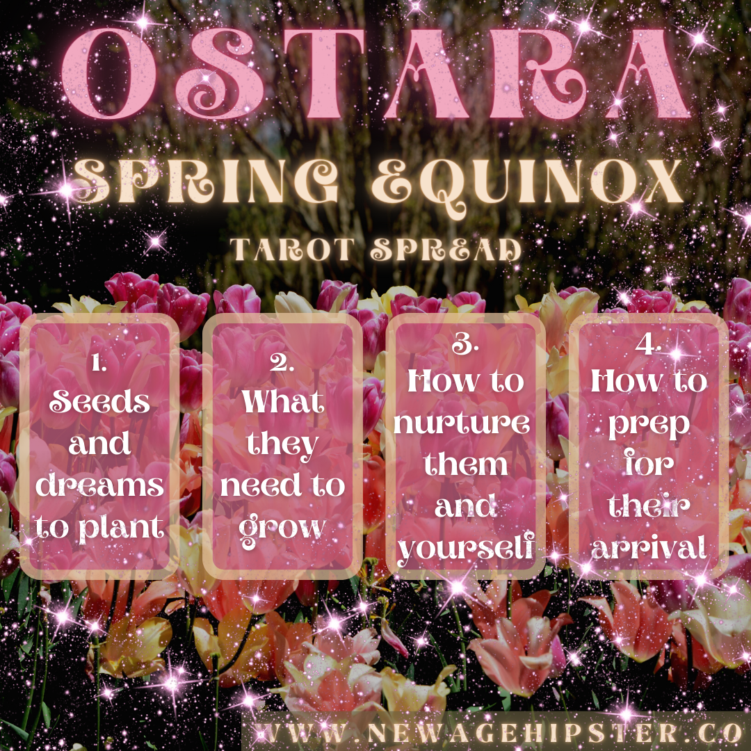 Ostara Tarot Spread: Easy Guide for Beginners & Spring Equinox Ritual.