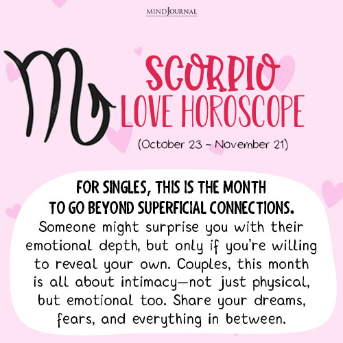 Single Scorpio Love Horoscope: Find Out This Months Forecast