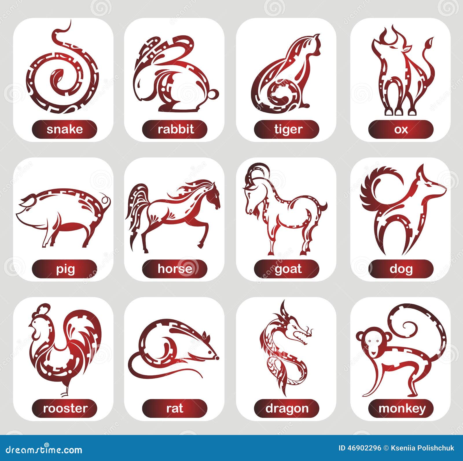 Chinese Zodiac Sign Tattoo: Whats Your Animal Symbol?