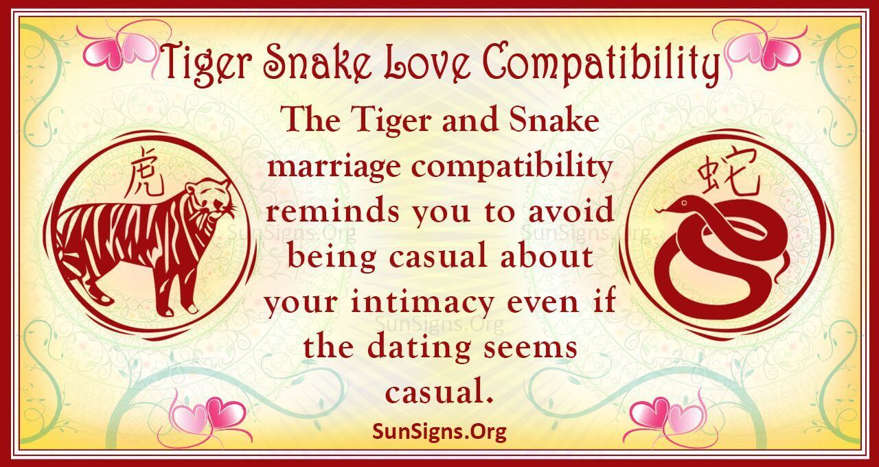 Chinese Zodiac Secrets: Will the Tiger and Snake Relationship Work or Fail
