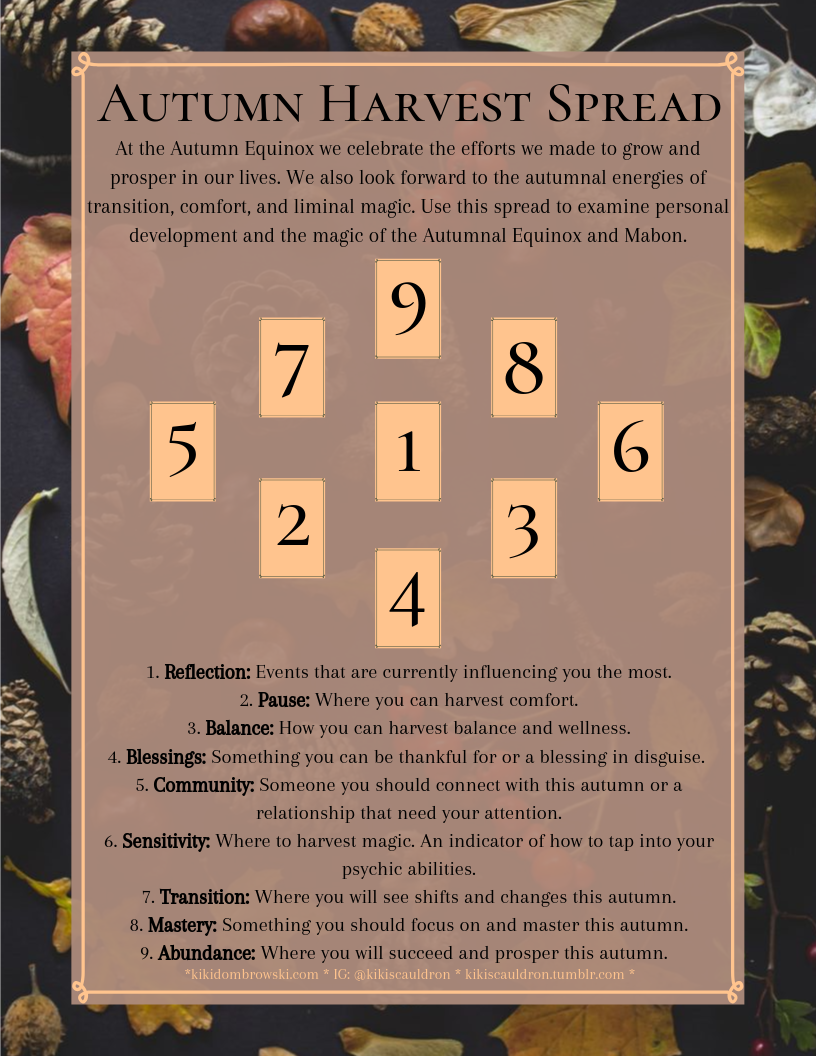 Mabon Tarot Spread Ideas? Get Inspired for Your Autumn Reading!