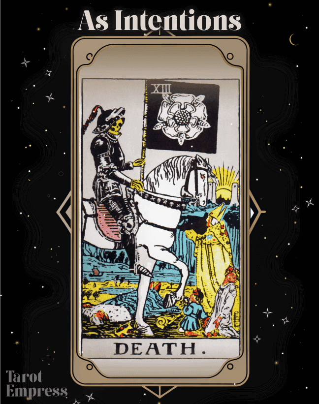 Is It Bad? Death Intentions Tarot Card Meaning (Beginners Tarot Tips)