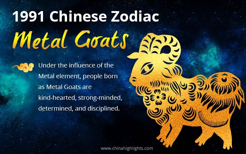 Born in 1991? Discover Your Chinese Zodiac Sign.