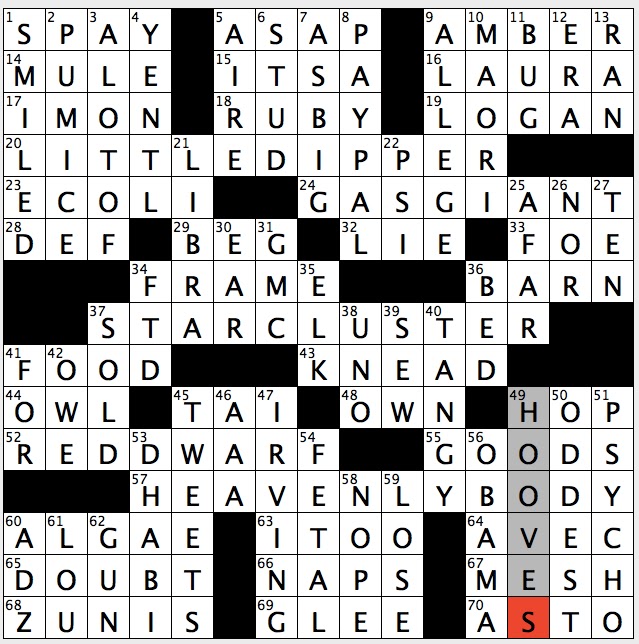 Astronomy Not Astrology NYT Crossword: Easy Clues & Answers!
